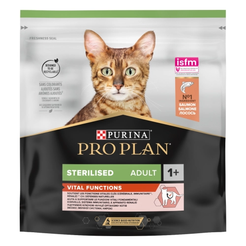 Purina Pro Plan Cat Sterilised Opti Senses Łosoś 400g
