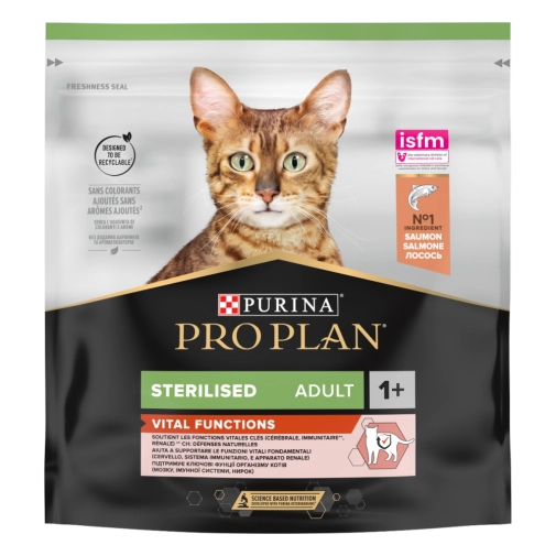 Purina Pro Plan Cat Sterilised Opti Senses Łosoś 400g