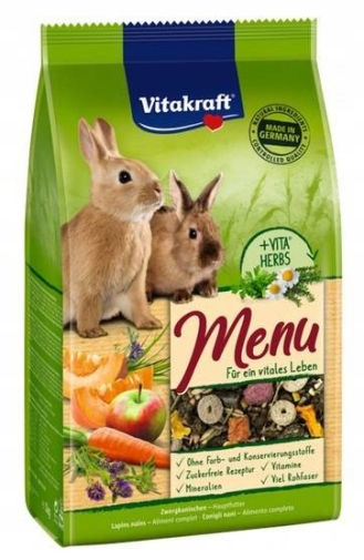 Vitakraft Menu Pokarm Dla Królika 1kg