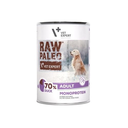 Vet Expert Raw Paleo Adult Monoprotein Kaczka 400g