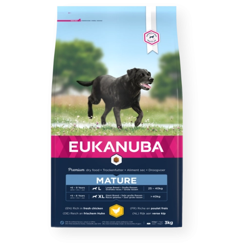Karma Dla Psa Eukanuba Thriving Mature Large Breed Kurczak 3kg
