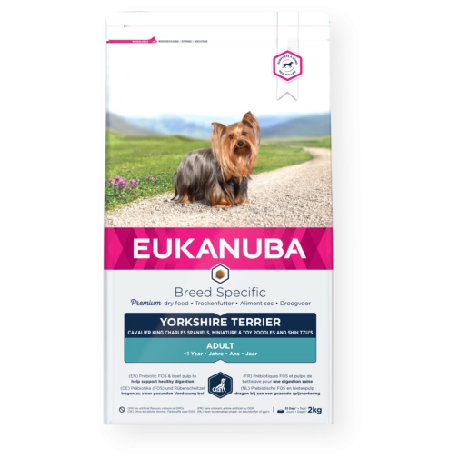 Karma Dla Psa Eukanuba Breed Specific Yorkshire Terrier 2kg
