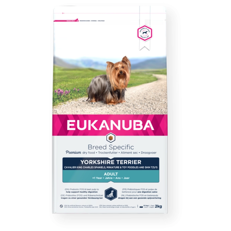 Karma Dla Psa Eukanuba Breed Specific Yorkshire Terrier 2kg