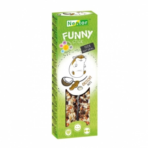 Nestor Kolby Dla Gryzoni Funny Orzechy 2szt. 115g