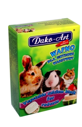Dako-art Wapno Dla Gryzoni Duże Warzywne 100g
