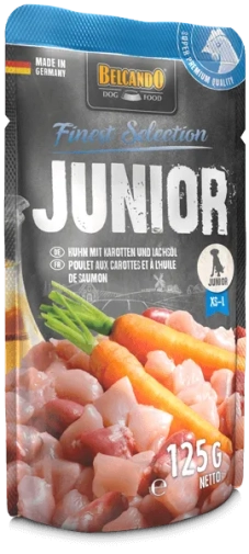 Belcando Junior Kurczak Z Marchewką  Saszetka 125g