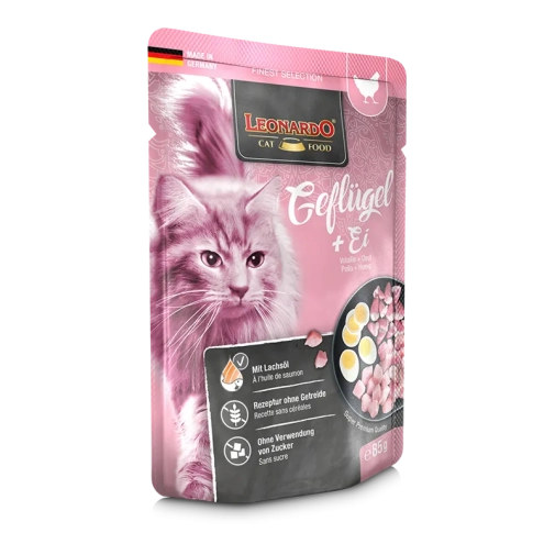 Leonardo Finest Selection Drób Z Jajkami Saszetka 85g
