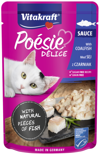 Vitakraft Poesie Delice Sauce Dla Kota Czarniak 85g