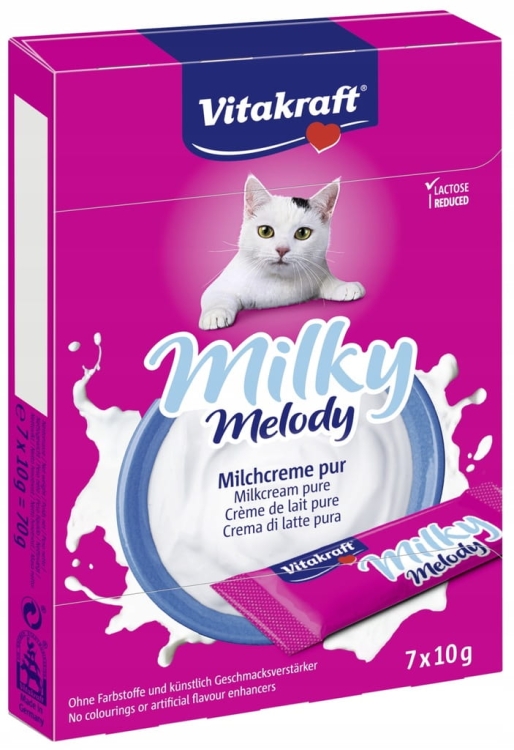 Vitakraft Dla Kota Milky Melody Mleko 7x10g