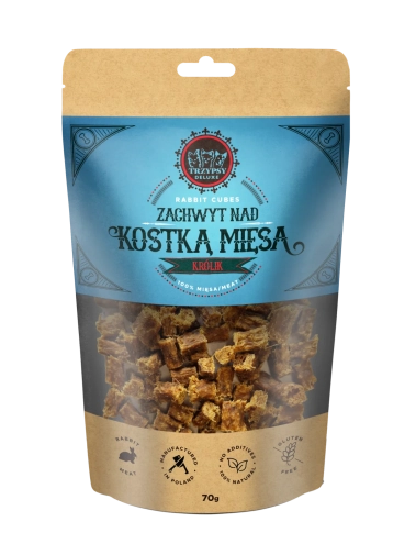 Zachwyt Nad Kostką Mięsa Z Królika 70g