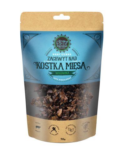 Zachwyt Nad Kostką Mięsa Z Wołowiny 70g
