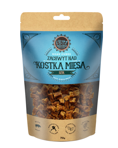 Zachwyt Nad Kostką Mięsa Z Dzika 70g
