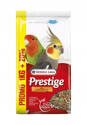 Versele - Laga Big Parakeet Dla Papug Średnich 1kg+200g