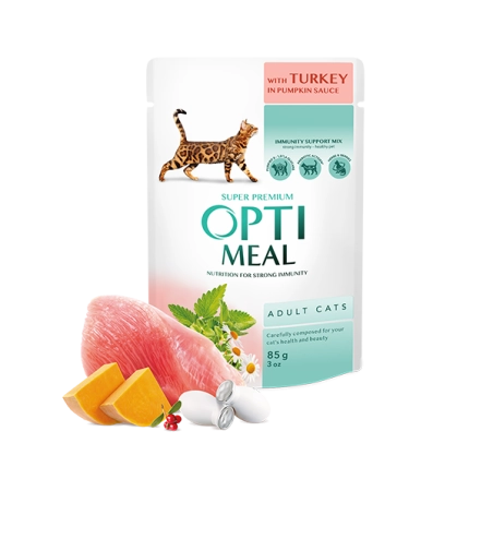 OptiMeal Indyk W Dyniowym Sosie 85g