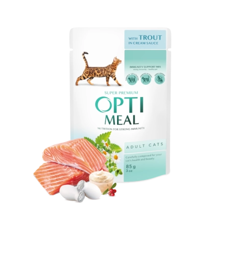 OptiMeal Pstrąg W Kremowym Sosie 85g