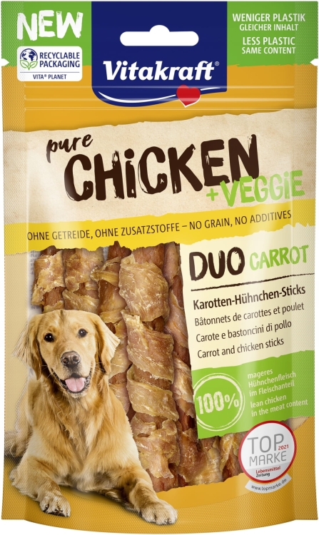 Vitakraft Dla Psa Veggie Kurczak/Marchew 80g