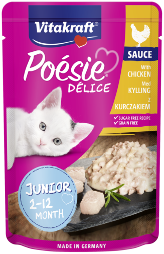 Vitakraft Poesie Delice Sauce Dla Kociąt Kurczak 85g