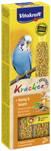 Vitakraft Kracker Dla Papugi Falistej Miód/Sezam 2szt