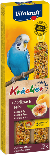Vitakraft Kracker Dla Papug Falistych Morela/Figa 2szt.