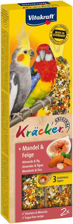 Vitakraft Kracker Dla Papug Średniej Figi&mMigdały 2szt