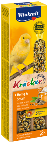Vitakraft Kracker Dla Papug Nierozłączek Miód/Sezam 2szt
