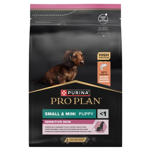 Pro Plan Small&Mini Puppy Sensitive Skin Łosoś 3kg