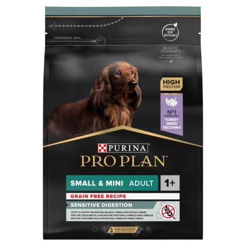 Purina Pro Plan Grain Free Adult Small And Mini Indyk 2,5kg