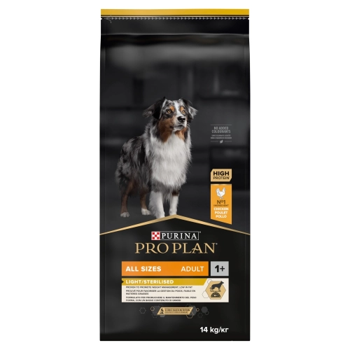 Purina Pro Plan Light Sterilised 14kg