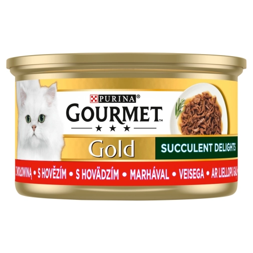 Gourmet Gold Succulent Delights Wołowina 85g