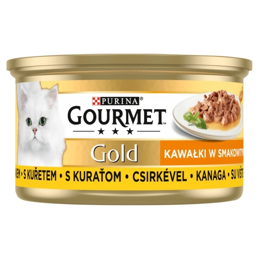Purina Gourmet Gold Sauce Delight Kurczak 85g