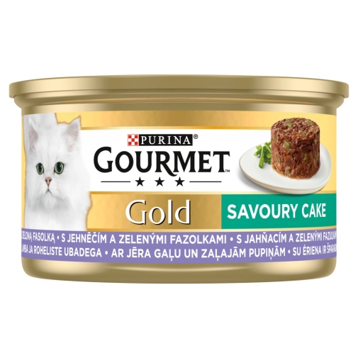 Purina Gourmet Gold Savoury Jagnięcina Z Fasolą 85g