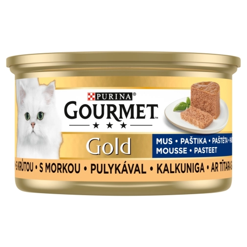 Purina Gourmet Gold Mus Indyk 85g
