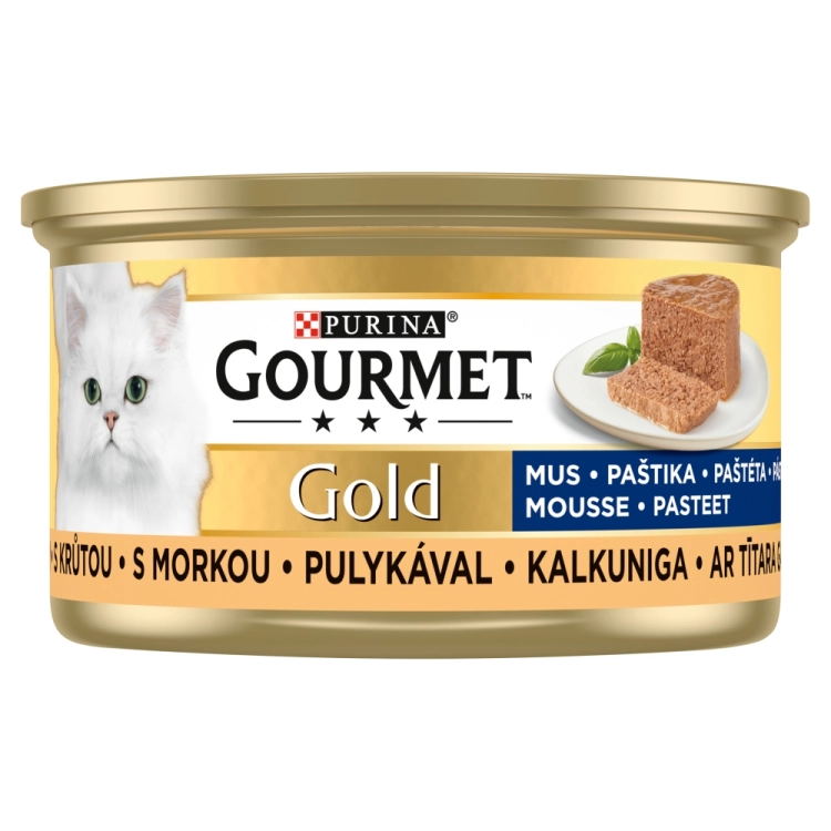 Purina Gourmet Gold Mus Indyk 85g