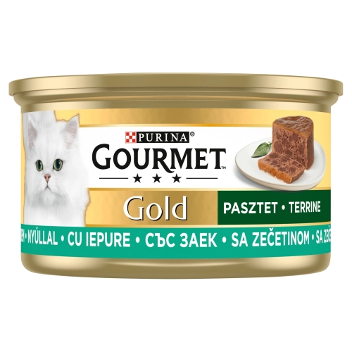 Purina Gourmet Gold Pasztet Z Królikiem 85g