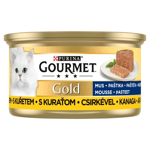 Purina Gourmet Gold Mus Kurczak 85g
