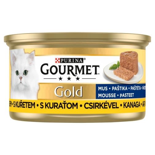 Purina Gourmet Gold Mus Kurczak 85g