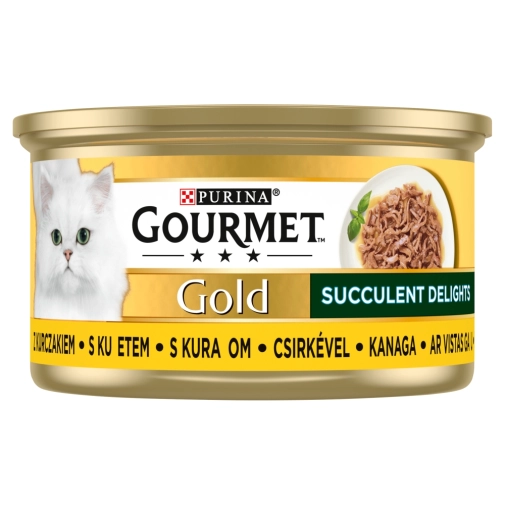 Gourmet Gold Succulent Delights Kurczak 85g