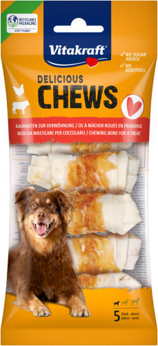 Vitakraft Delicious Chew Kość Wiązana Z Kurczakiem "S" 5szt.