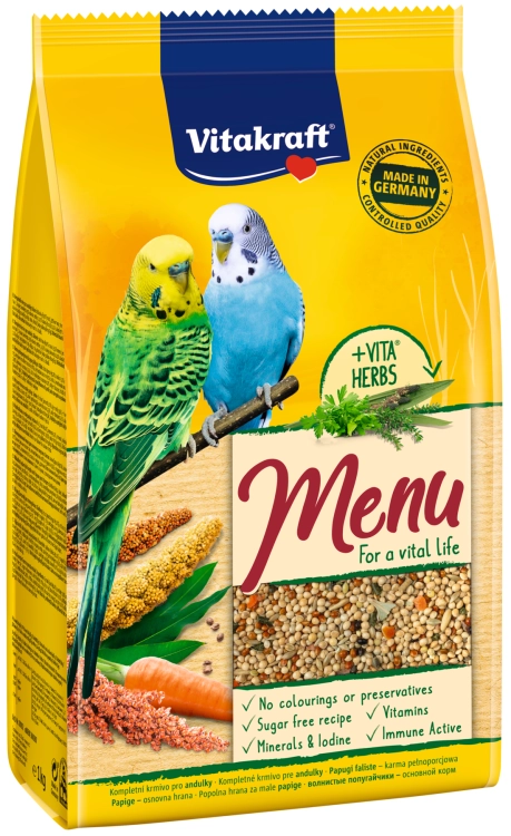 Vitakraft Menu Pokarm Dla Papugi Falistej 1kg