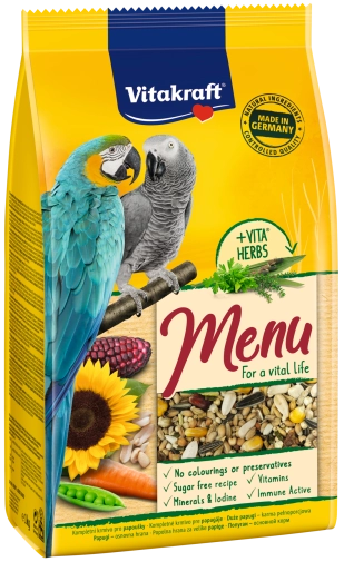 Vitakraft Menu Pokarm Dla Dużych Papug 1kg