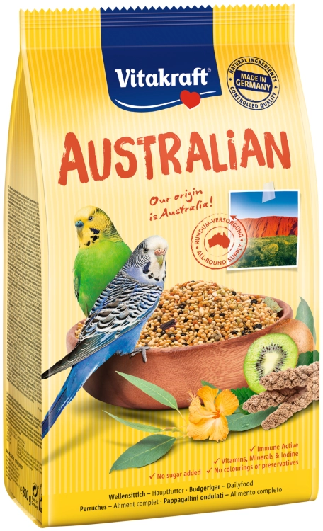 Vitakraft Australian Karma Dla Papugi Falistej 800g