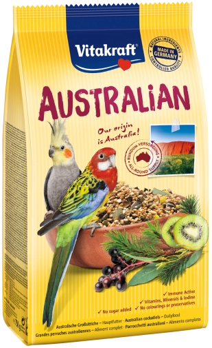 Vitakraft Australian Karma Dla Papugi Średniej 750g