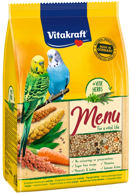 Vitakraft Menu Pokarm Dla Papugi Falistej 500g