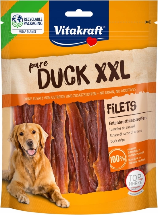 Vitakraft Pure Duck Filets XXL 250g