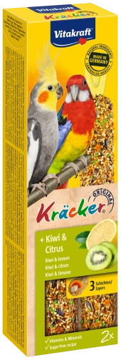 Vitakraft Kracker Dla Papug Średniej Kiwi&Cytrusy 2szt