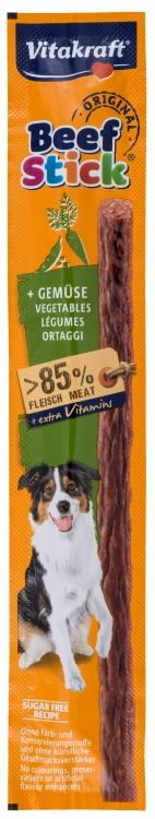 Vitakraft Beef-Stick Kabanos Z Warzywami 12g