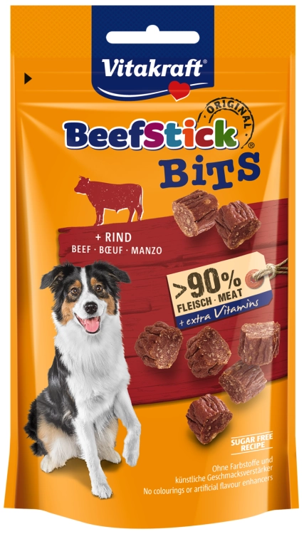 Vitakraft Beef-stick Bits Wołowina 40g