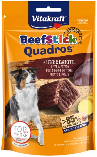 Vitakraft Przysmak Dla Psa Quadros Wątróbka 70g