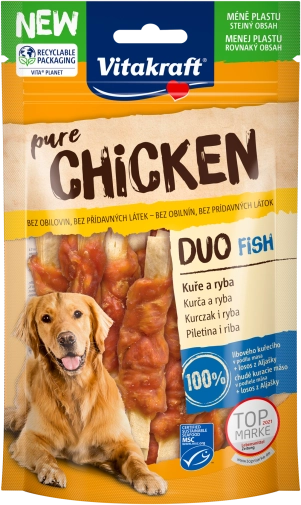 Vitakraft Przysmak Dla Psa Pure Duo Kurczak&Ryba 80g