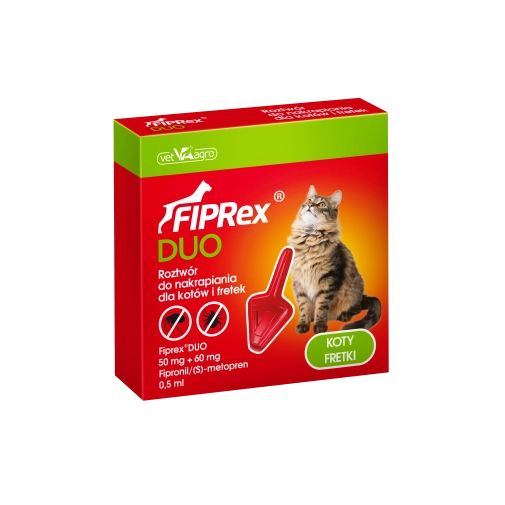 Fiprex Duo Dla Kota Ampułka 0,7ml